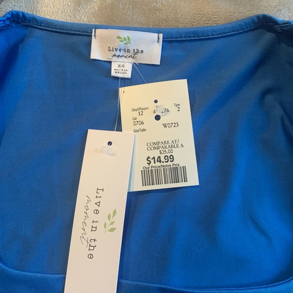 Blue tee - Picture 2 of 2